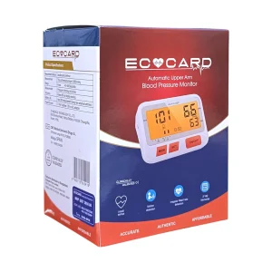 ECOCARD Automatic Upper Arm Blood Pressure Monitor with Digital Display